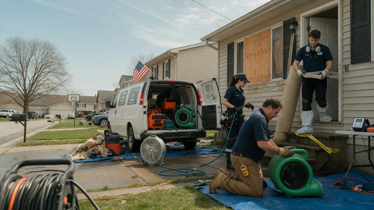 Water Damage Restoration in Durant, OK near me